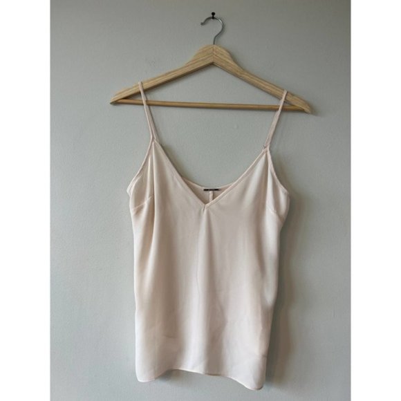 Alexis Camisole Adjustable Spaghetti Straps V-Neck Top Cream Women's Sz XS NWOT - Picture 2 of 8